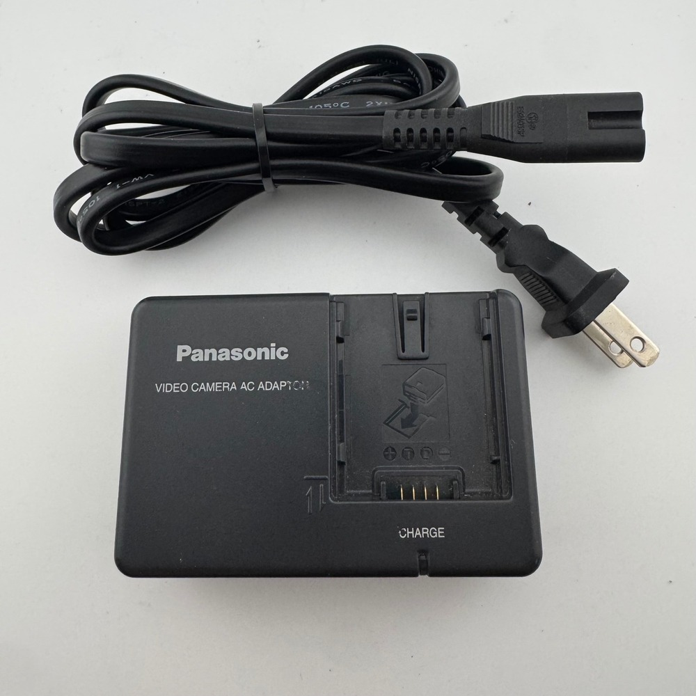 Panasonic PV-DAC14D Video Camera AC Adaptor Charger Black Universal Voltage